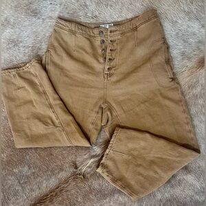 FREE PEOPLE WE THE FREE OSAKA MID RISE BARREL PANTS